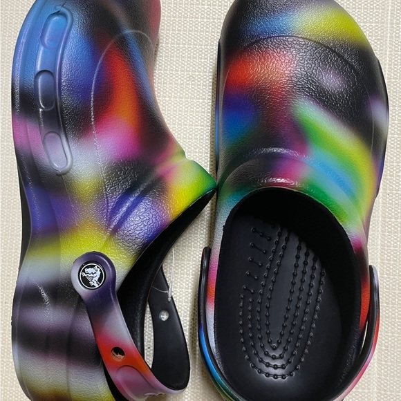 CROCS Other - CROCS Black and Red Slippers Comfortable Footwear